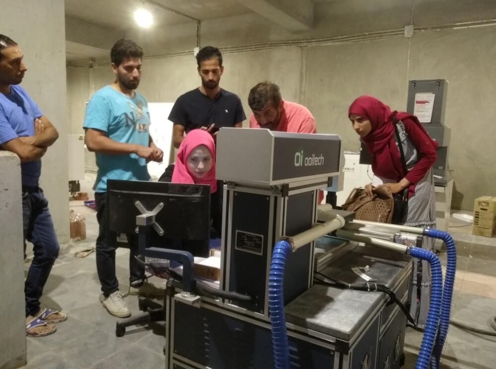 5MW solar panel making machines of solar panel production lines in NEW Cairo.