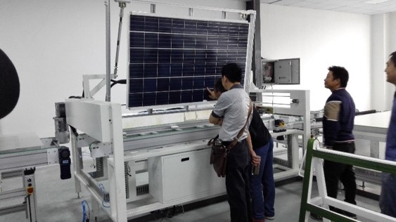 solar panel making machines