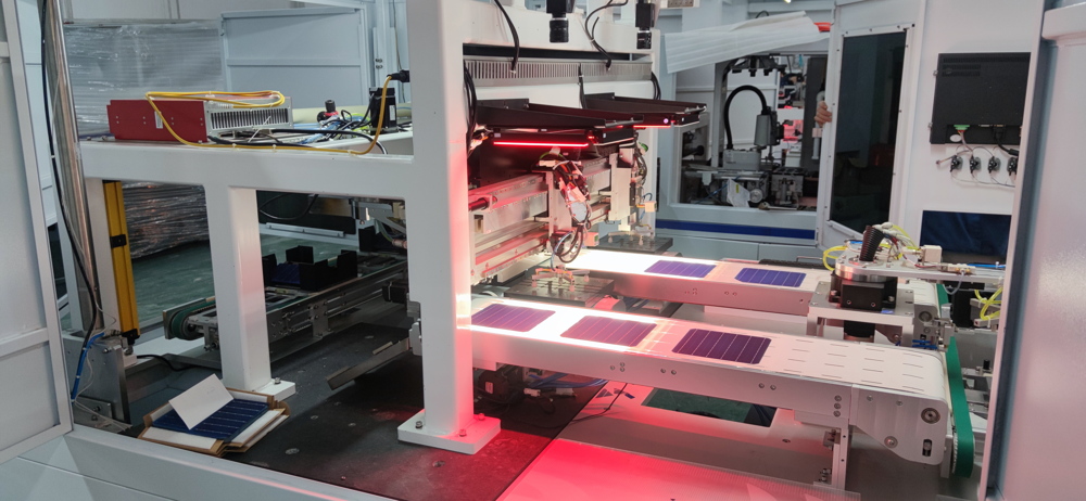 Solar Cell High-Speed Fiber Laser Cutting Machine